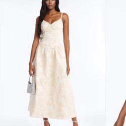 Graduation Crème White Dress 