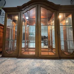 China Cabinet ( Solid Wood)