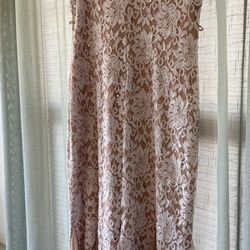 Wedding Dress Lace  With Sequins 