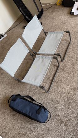 Folding Chair Bundle — 2 Lafuma Chairs + Camp Chair