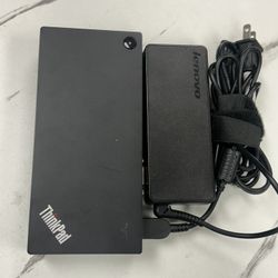 Lenovo ThinkPad USB-C Dock Gen 2 + Original Lenovo Power Adapter