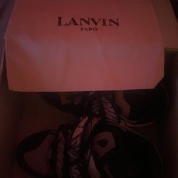 Lanvin Curb Size 42 $650