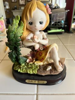 Collectible Porcelain Girl Vintage 