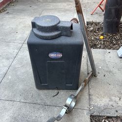 Electric gate opener for swing gate