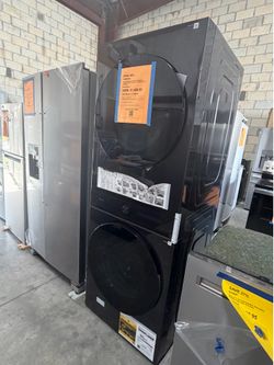 New bespoke laundry center washer and dryer tower