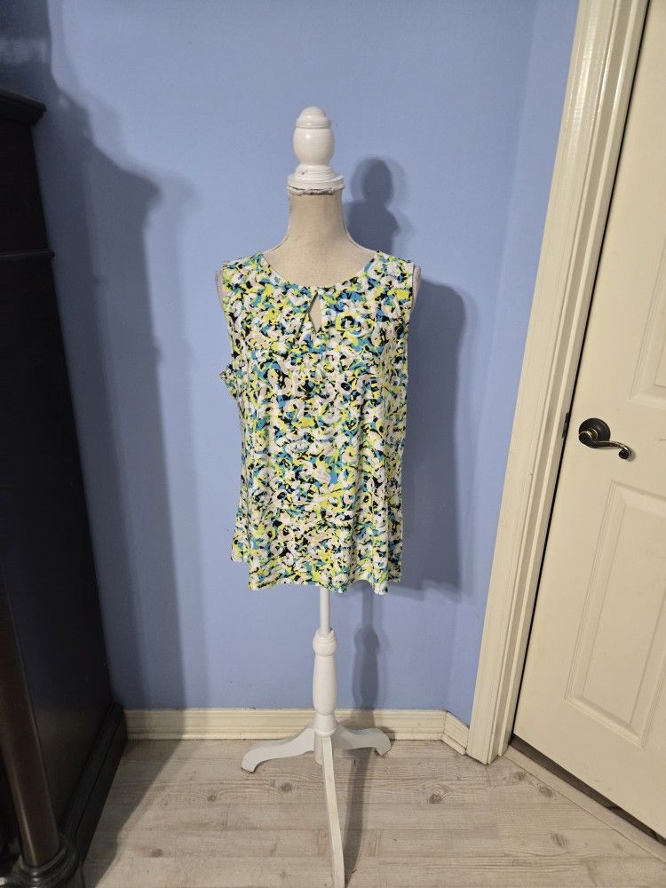 Kasper Large Womens Blouse