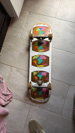 Real skateboard with Independent trucks, bone’s wheels, good bearings (recently cleaned/re-lubricated)