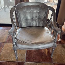 Silver Chair All Wood