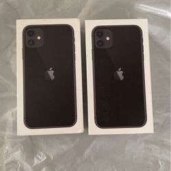 Two, iPhone 11 BOXES ONLY 