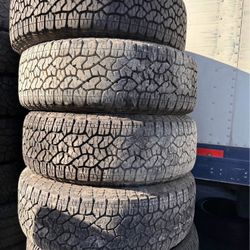 🚨‼️vendo Set De Llantas 275 60 20 Goodyear Wrangler Tires 