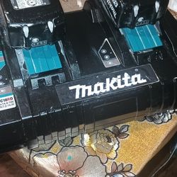 Dial Battery Charger With  Two Batterys