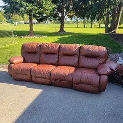 Leather Sofa