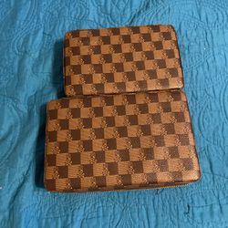 2 Sealed Psycho Bunny Card Deck With Case and Sealed Black Domino With Case 