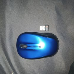Blue Wireless Mouse