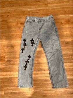 Chrome heart jeans