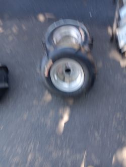 Quad Tires With Rims