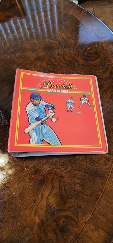 Vintage Baseball Card Album 1989 Megacards Inc. / Collectible / Collector / Sports / Basketball / Cards / Memorabilia / Retro / 80s / Antique / HTF