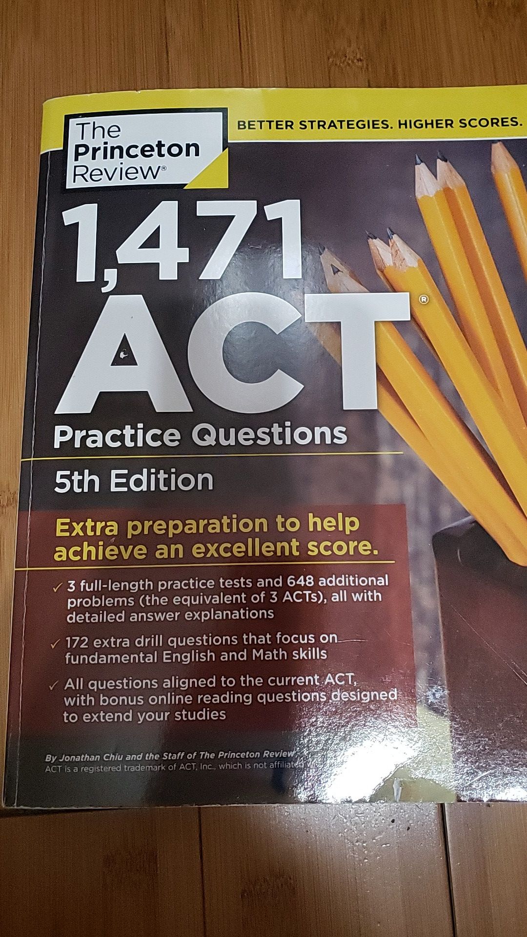 1,471 ACT Practice Questions 5th Edition