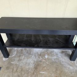 Black coffee table