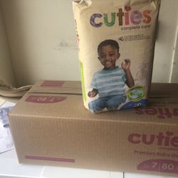 Cuties Premium Baby Diapers 