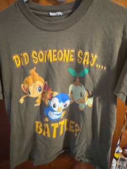 Pokémon 'Did Someone Say Battle?' Graphic T-Shirt