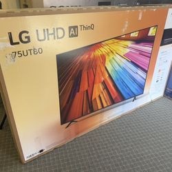 75 Tv $55 Down On Financing For Delivery Six Month Warranty 75 Lg 4K Smart Hdtv