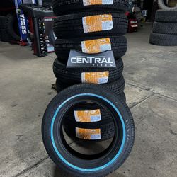 1757014 Travelstar Whitewall Tires - Limited Stock Available 