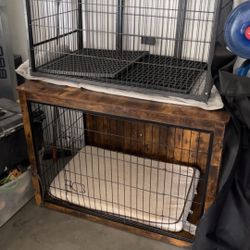 Dog Cages 150 For Both 