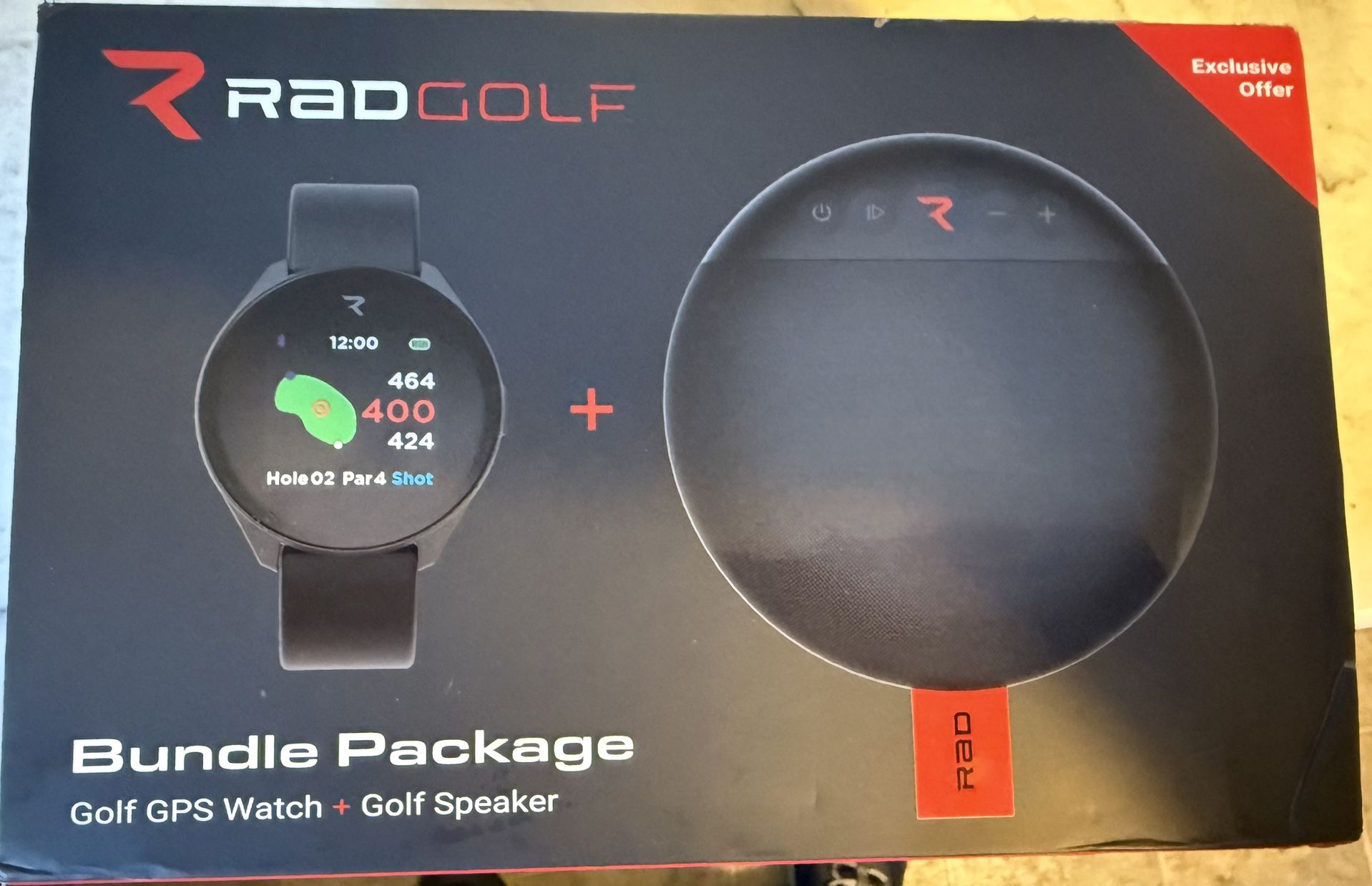 Golf Watch And Speaker