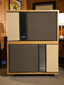 Vintage Bose 301 Series II Direct/Reflecting Speakers