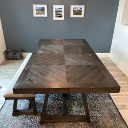 Dining Table And Bench