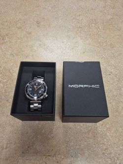 NEW Morphic Quartz Stainless Steel Watch