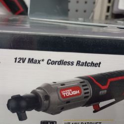 Hyper Tough 12V Cordless Ratchet Drill 