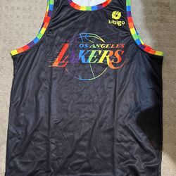 Exclusive Pride Laker jersey