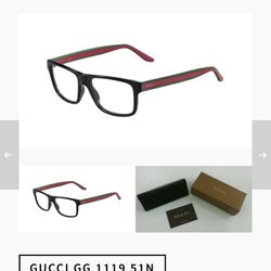 Gucci Glasses Clear Lens 