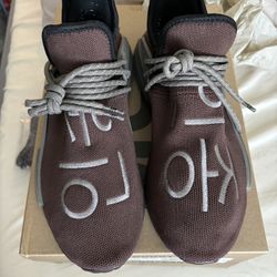 Adidas Pharrell HUMAN Races “Chocolate” Size 8.5 Men’s