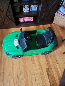 Green Mercedes Benz Remote Control Car