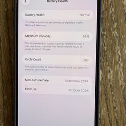 iPhone 16 Pro Max 1TB In Excellent Condition (AppleCare+ Expires 10/27/26)