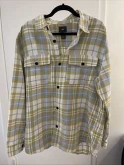 Men’s H&M Flannel Button Up Large