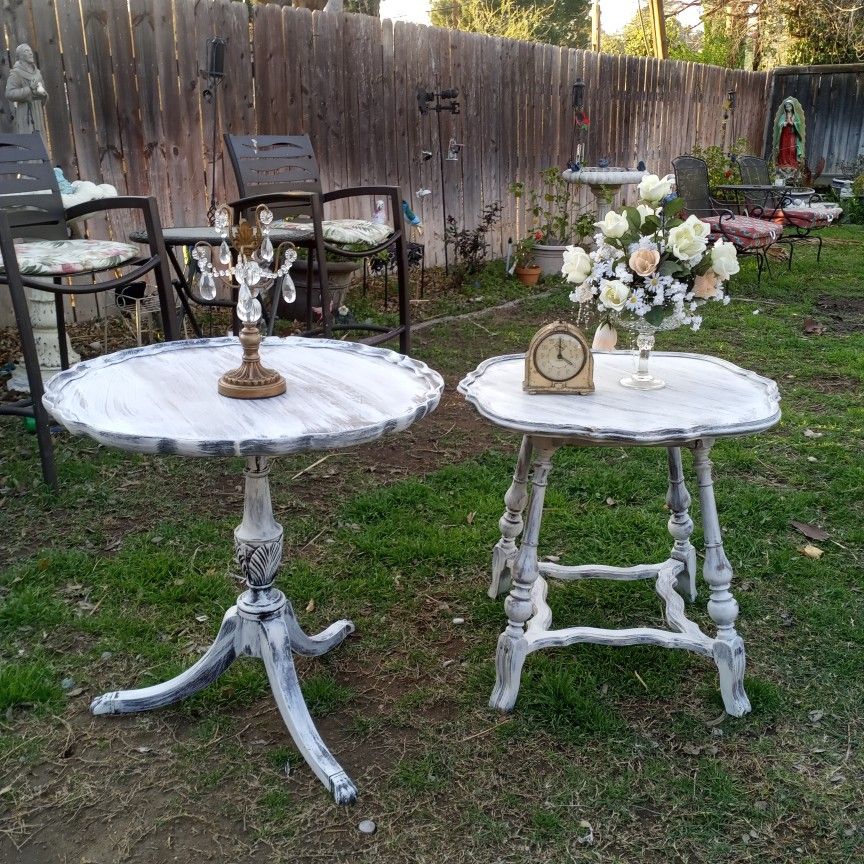 Farmhouse Distress Vintage Tables