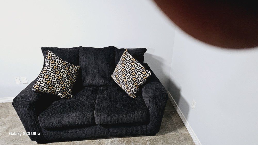 Sofa And Love Seat with Pillows