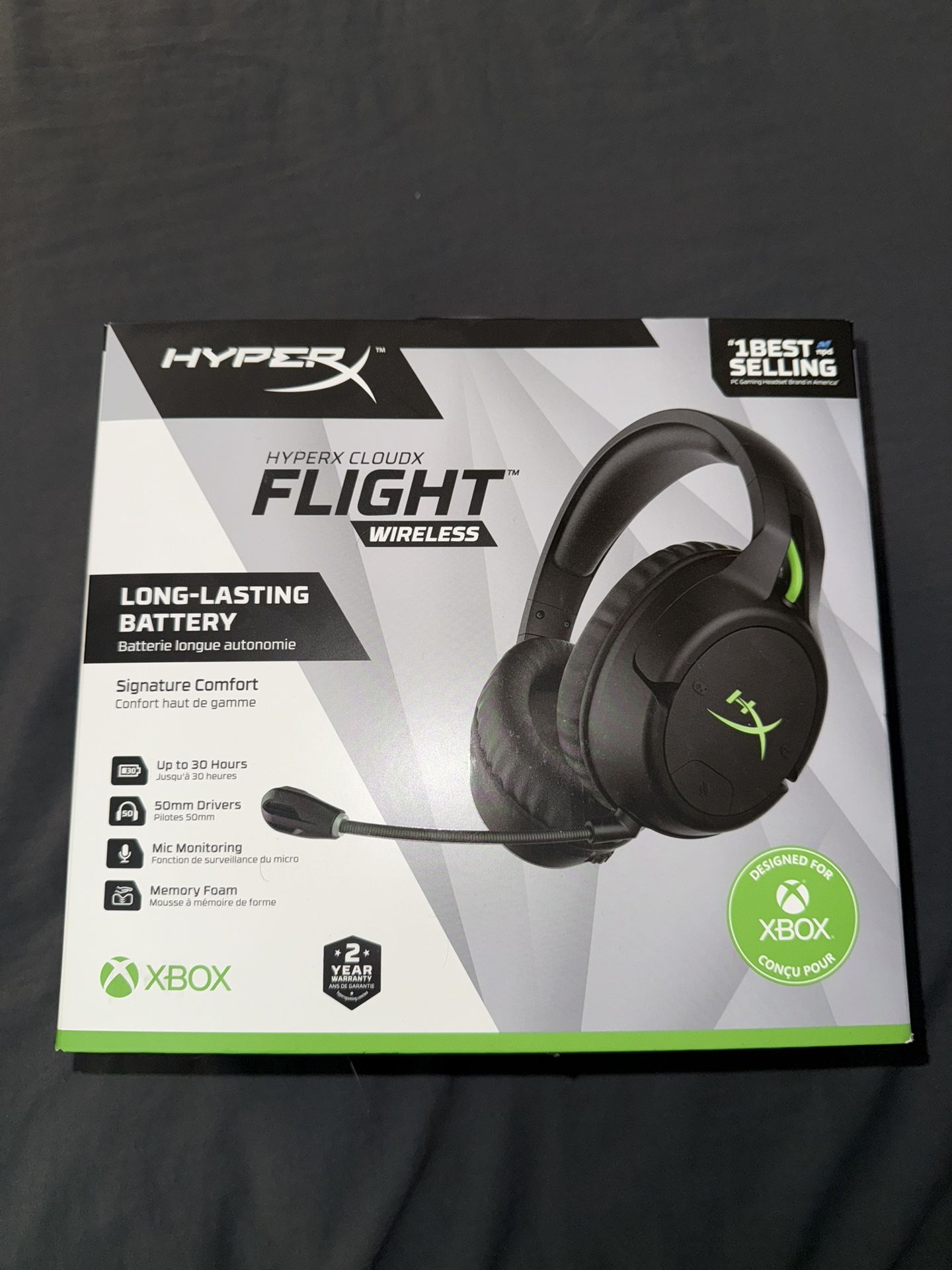 HyperX CloudX Wireless Xbox Headset