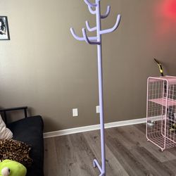 Purple Coat Rack From IKEA 