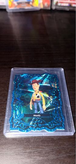 2025 Kakawow Cosmos Disney Woody Blue Die-Cut #09/20 Toy Story SSP