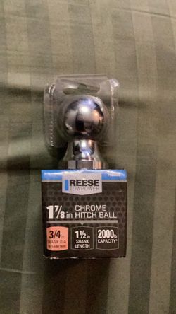 Reese Towpower 1-7/8 in Chrome Hitch Ball