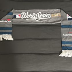 Los Angeles Dodgers vs Toronto Blue Jays World Series Scarf