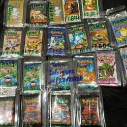 vintage pokemon sealed collection heavy packs legendary neo team rocket base