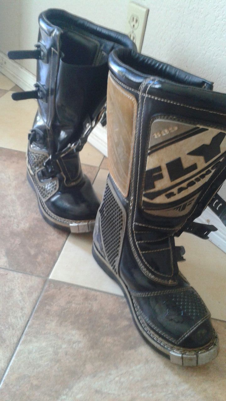 Fly Racing 805 motocross motocycle boots size 11