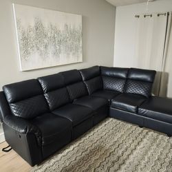 Black Sectional 