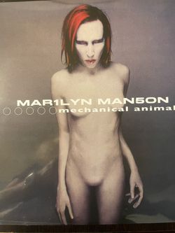 MARILYN MANSON MECHANICAL ANIMALS 2-LP COLORED VINYL SEALED